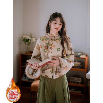 新中式女装国风外套2025新款今年流行爆款气质高级感独特复古上衣