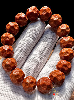 磐石无相猴头手串高端男士手链男款盘玩奶酪真品文玩雕刻橄榄核雕