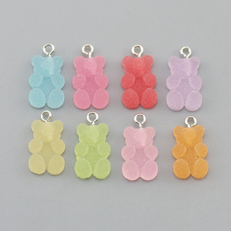 diy饰品配件树脂迷你仿真小熊