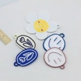 Аксессуар с аксессуарами, металлический баллончик с краской на солнечной энергии, браслет, подвеска, «сделай сам», подсолнух, в цветочек, Южная Корея