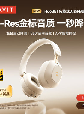 海威特蓝牙耳机头戴式ANC主动降
