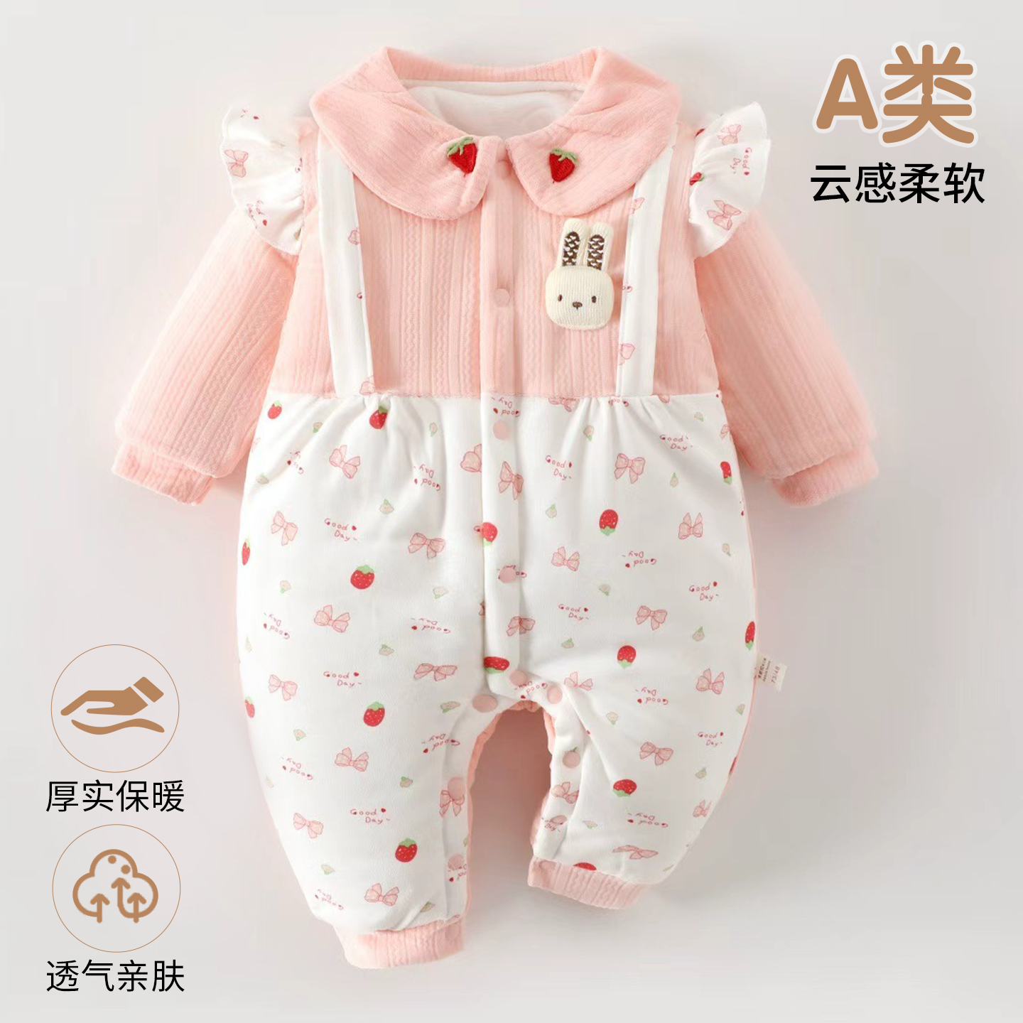 150克加厚夹棉外出棉服