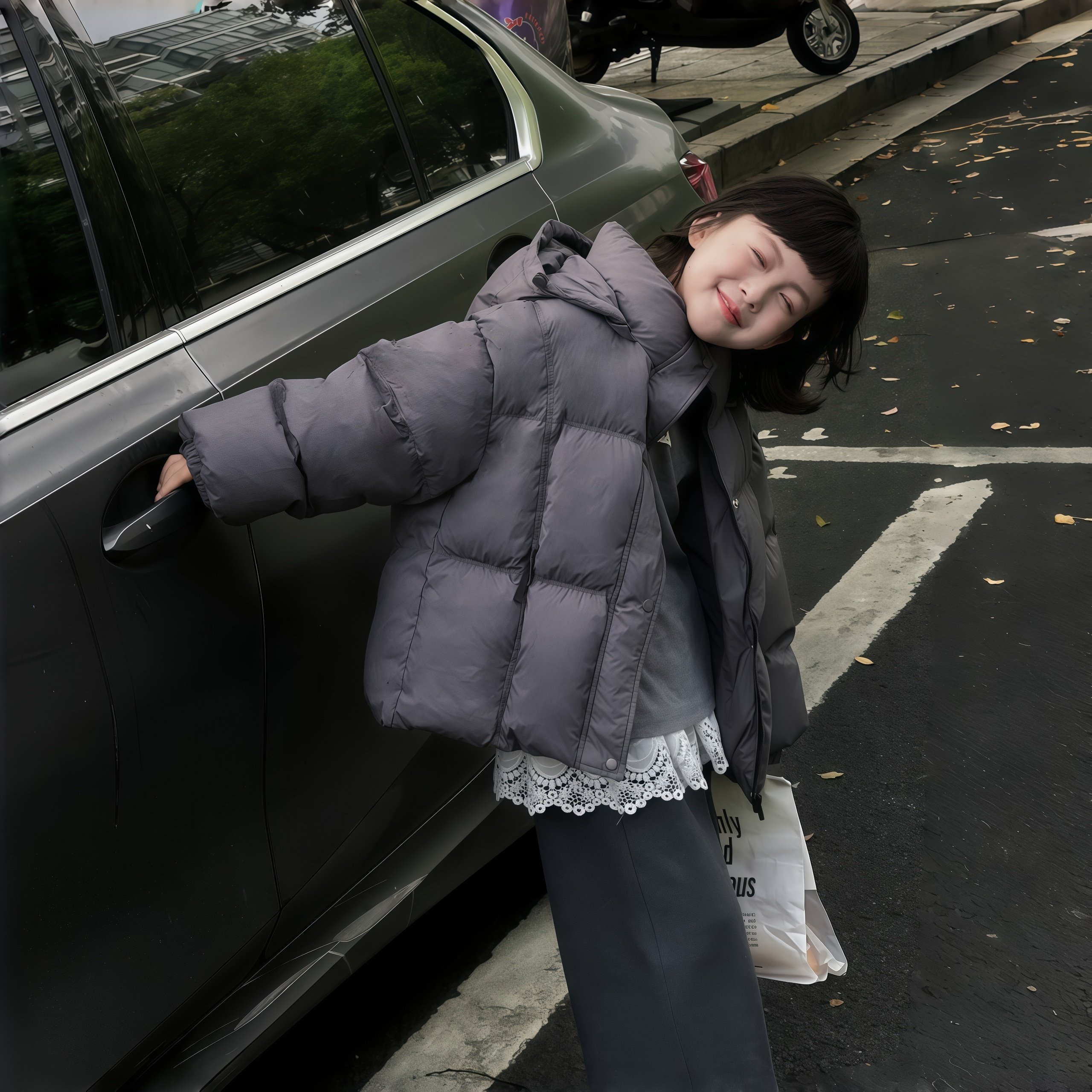 2025冬新款男女童羽绒服90白鸭绒加厚保暖中大童防风宝宝短款外套