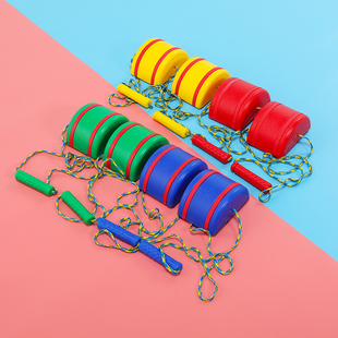 平衡踩踏石幼儿园儿童感统训练器材家用脚步半圆球脚踏踩高跷玩具