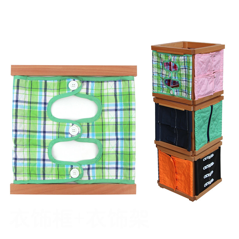 蒙氏教具衣饰框 衣饰架幼儿园早教儿童启蒙益智蒙台梭利国际版