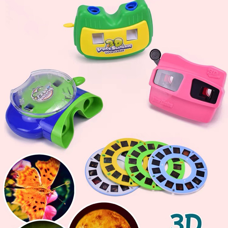 3D观察镜早教幼儿童科学器材观察恐龙太阳昆虫3D立体幻灯片观图镜,玩具/童车/益智/积木/模型,科学实验,淘宝优惠券,粉丝福利购,淘宝优惠卷