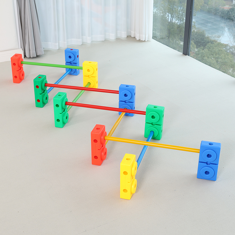 幼儿园万象全砖块塑料平衡半方砖感统训练器材儿童体能教玩具器械