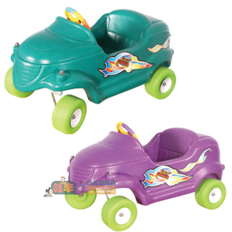 小跑车 小轿车 早教幼儿园塑料儿童滑行踏行车四轮扭扭车健身童车
