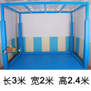精品 悬吊铁架 早教感统体能训练室内悬挂支架设备吊缆架 可定做
