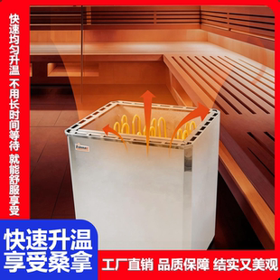 不锈钢桑拿炉家用桑拿房浴池按摩小型汗蒸加热干蒸设备家用取暖炉