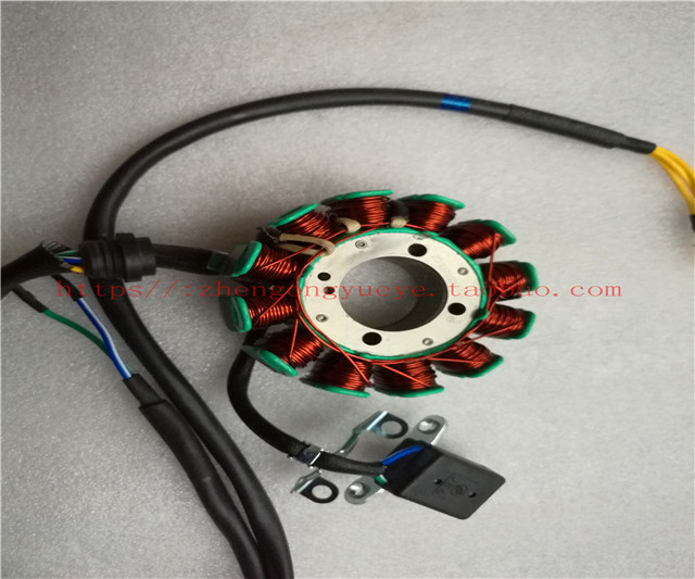 越野摩托CB250发动机12级直流线圈 宗申250白板机 RTF发动机线圈