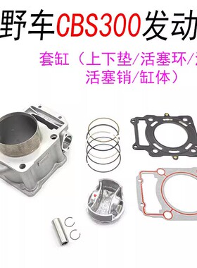 波速尔M6猛禽极盗者SHR-4宗申CBS300发动机套缸 缸体活塞环销缸垫