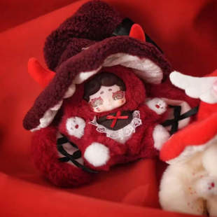 刘轩丞同款LuckyDeerNai晚安小兔魔女来信毛绒盲盒可爱公仔摆件女