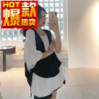 女夏季薄款新款宽松春秋小马甲