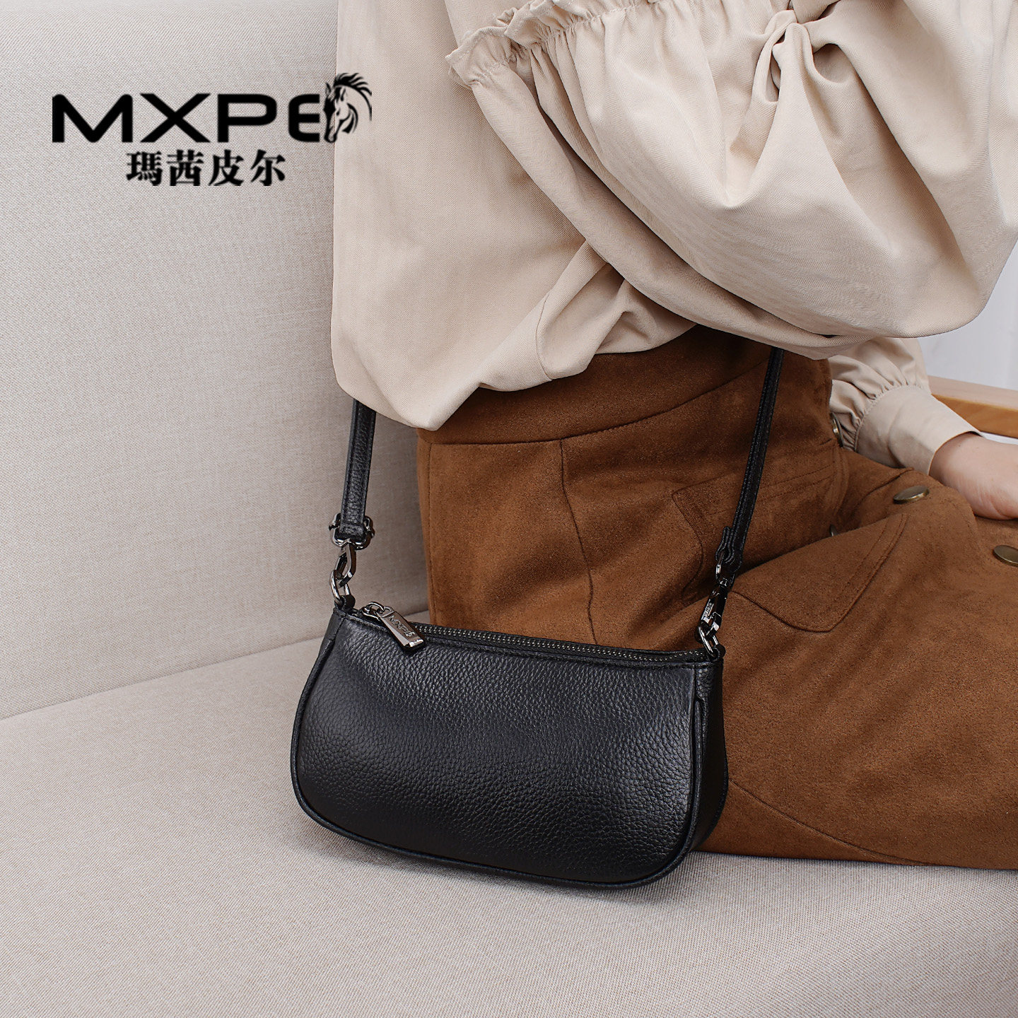 MXPE/玛茜皮尔女士包小时尚真皮