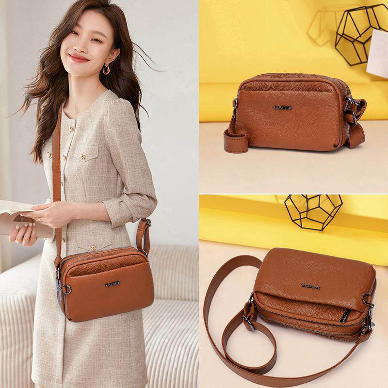 女款包包2026年新款洋气真皮单肩贝壳包女休闲百搭软皮轻便斜挎包