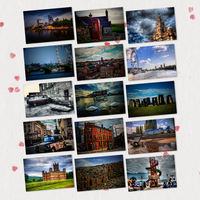 A collection of British postcards: Scenery of Scotland, Edinburgh, Manchester, York, Liverpool, Northern Ireland and London thumbnail 3