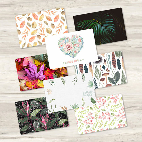 植物语北欧风格森林系包邮卡片