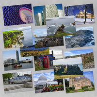 A collection of British postcards: Scenery of Scotland, Edinburgh, Manchester, York, Liverpool, Northern Ireland and London thumbnail 7