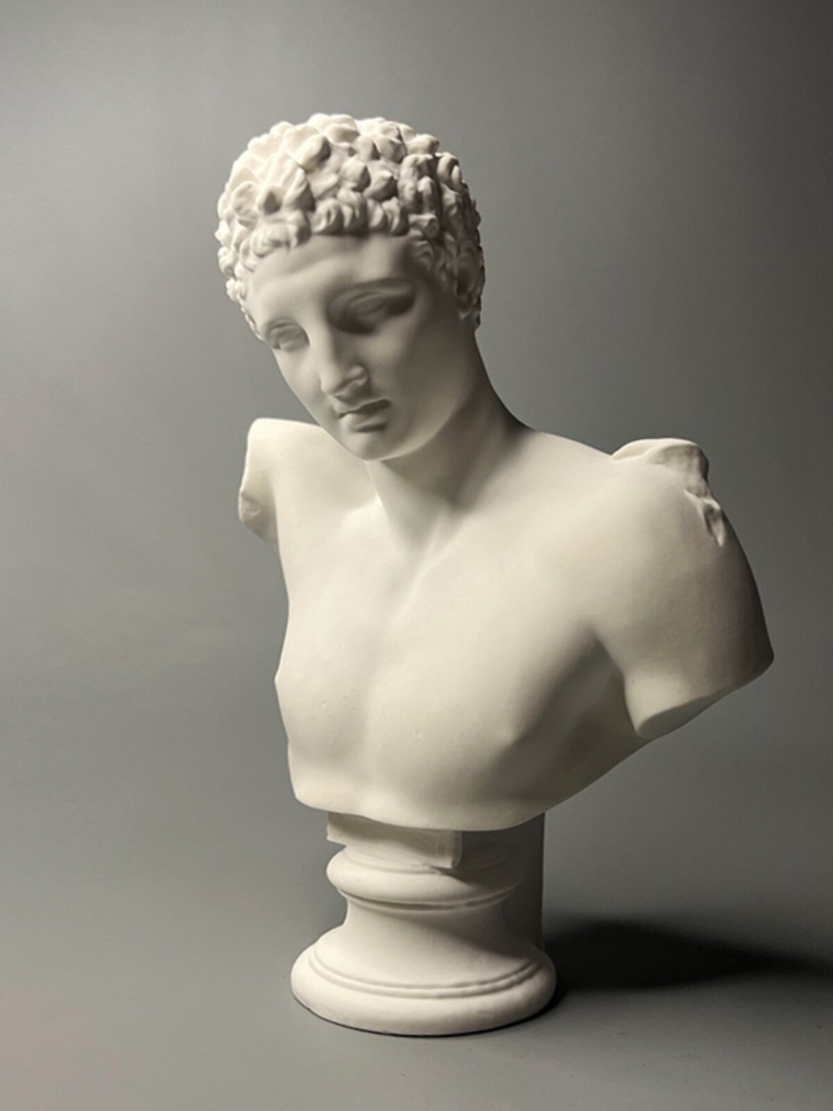 赫尔墨斯艺术石膏雕塑桌面装饰摆件美术素描教具酒吧家居装饰礼物