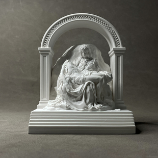 复古罗马艺术人物雕塑石膏像扩香石书架书靠艺术桌面酒柜装 饰摆件