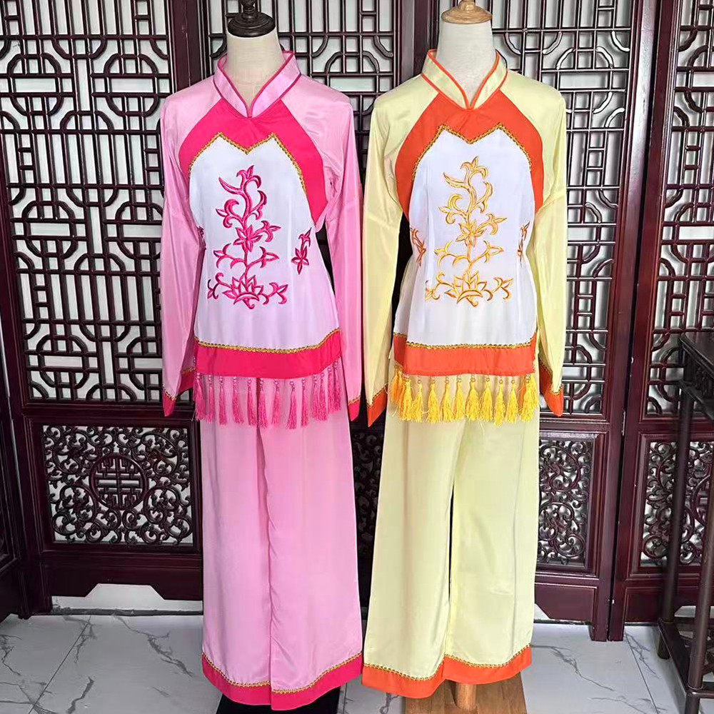 越剧花旦戏服新款黄梅戏服小旦村姑渔家女海囡海明珠九斤姑娘戏服