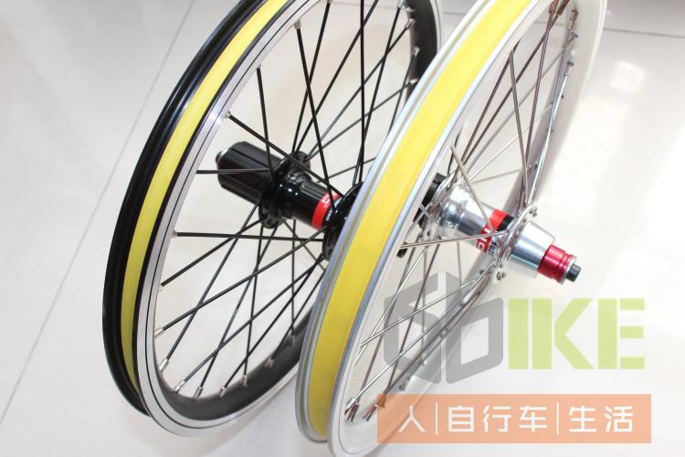Roues de vélo NOVATEC 16 pouces - Ref 2384819 Image 5