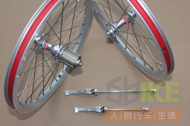 Roues de vélo NOVATEC 16 pouces - Ref 2367110 Image 1