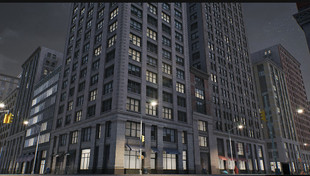 城市建筑中心大厦摩天楼素材合集包Pack 虚幻UE5现代城市场景