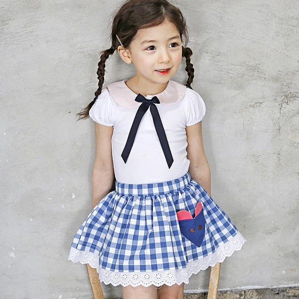 Jupe pour fille en mélange - Ref 2051479 Image 1