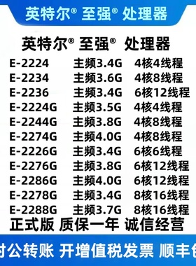 E-2224 2226 2234 2236 2244 2246G 2274 2276 2278GE 2286 2288G