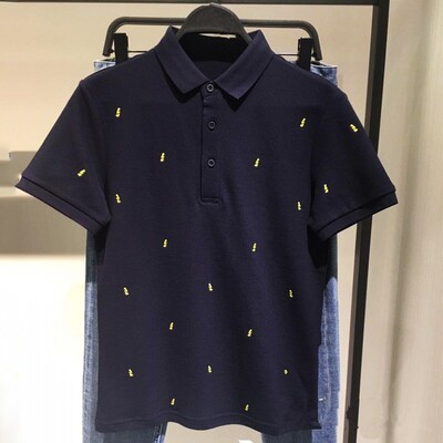 polo衫男士夏季刺绣重磅短袖T恤