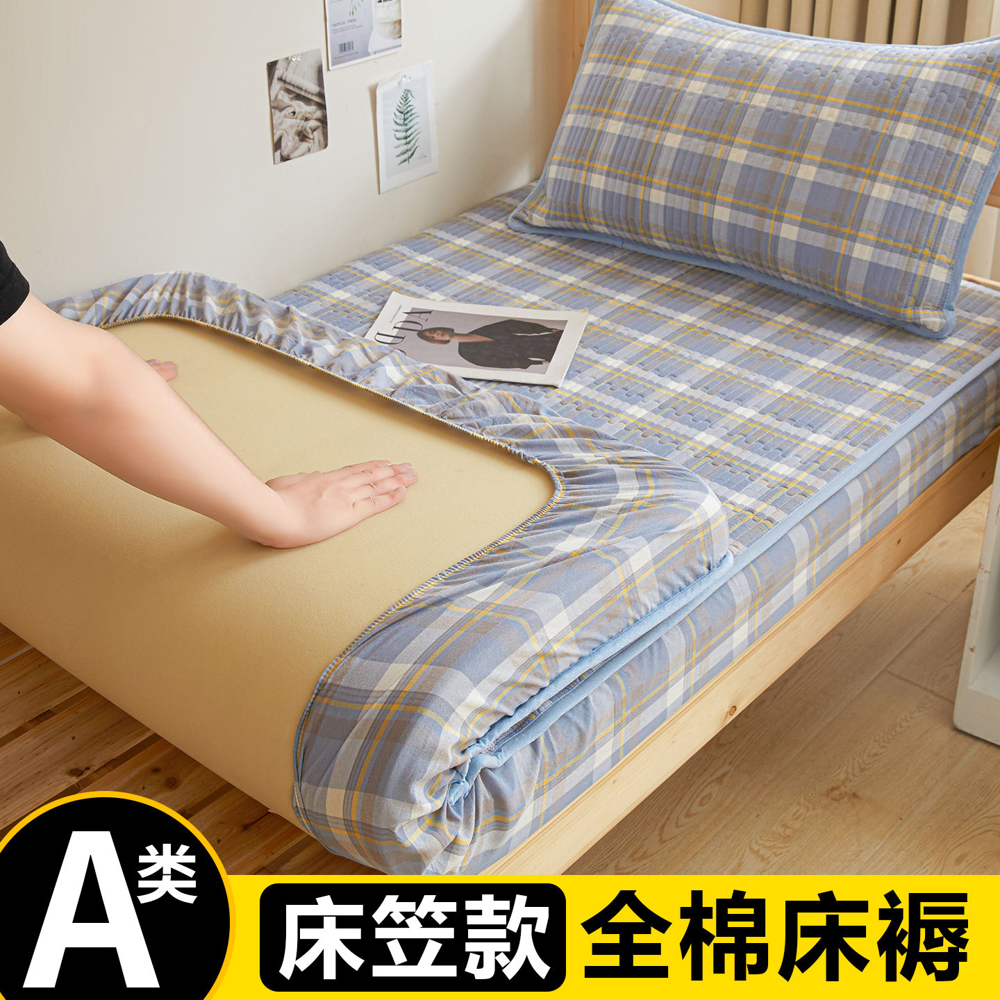 【床笠款】学生宿舍床褥图片