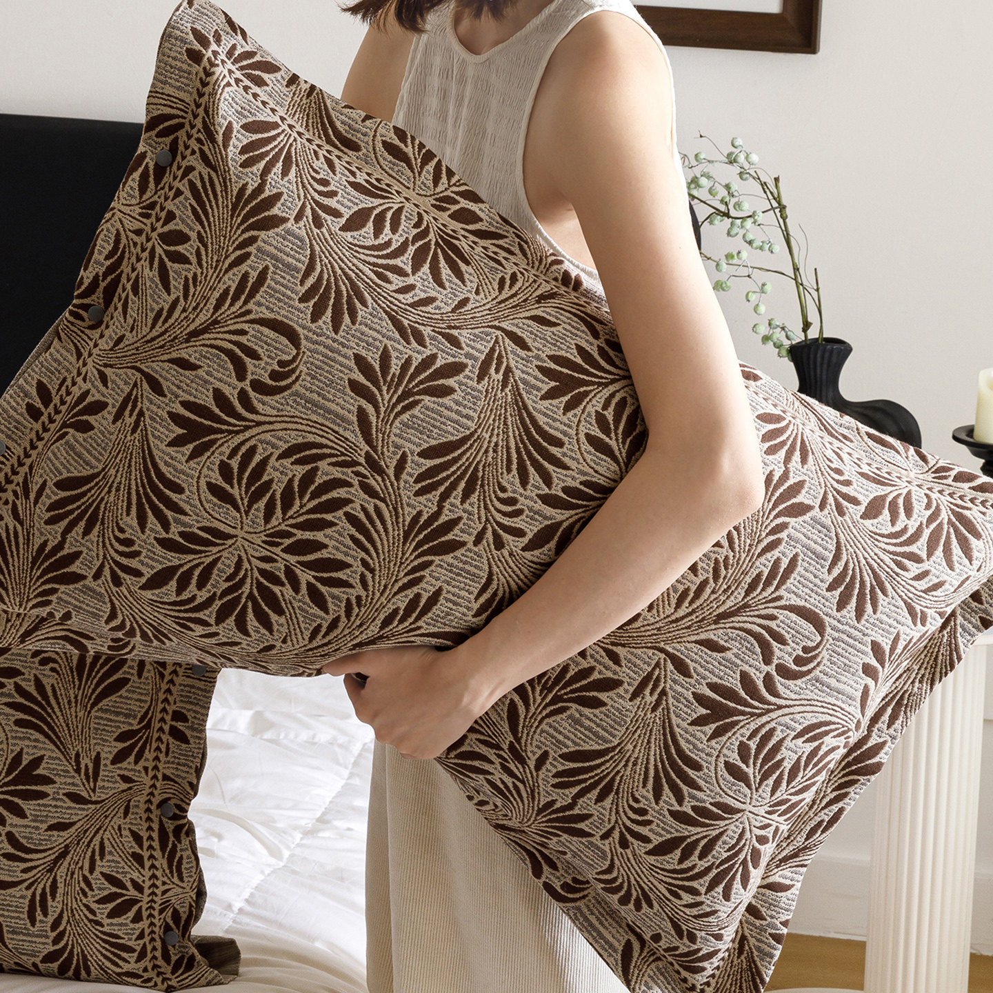 纯棉纱布枕套四季通用