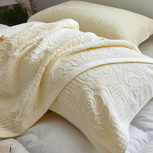 上海老式全棉枕巾一对装