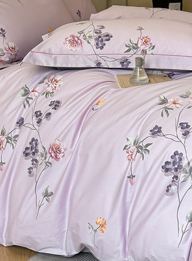 A类纯棉100全棉被罩单件单人160cmx210cm1米5单独被套150x200x230