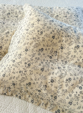 纯棉双层纱枕套50x80全棉枕头套48x74学生40x60枕芯套2025年新款.