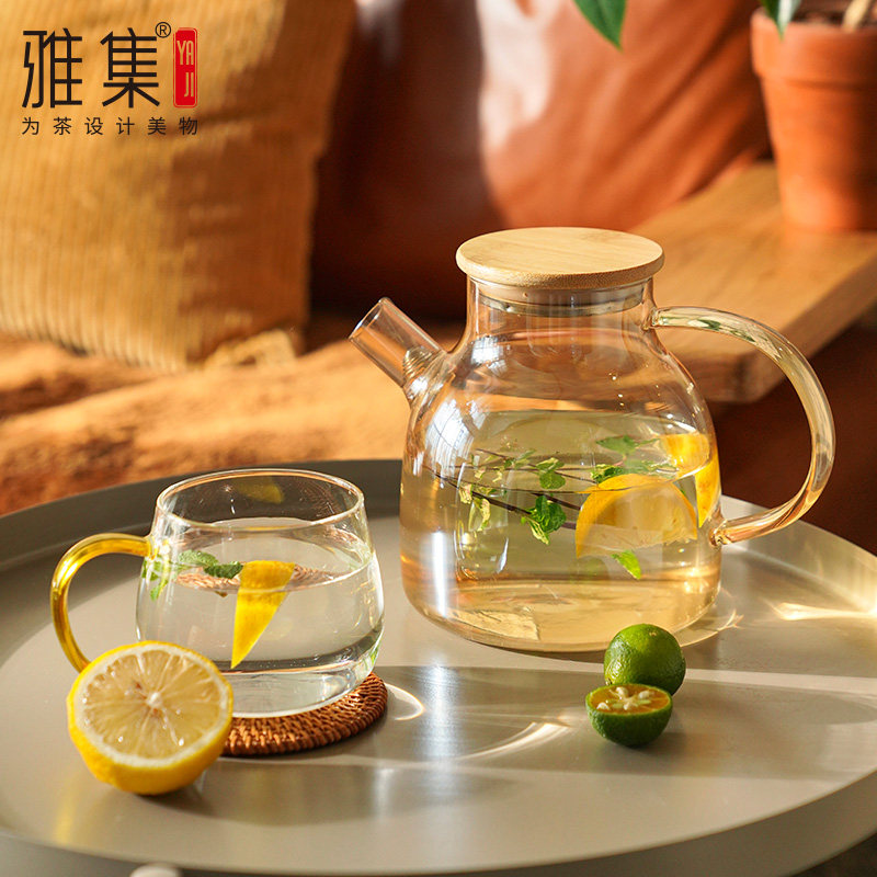 雅集茶具象音四季冷水壶琥珀色香槟果茶壶钻石壶家用水壶茶壶套装怎么看?