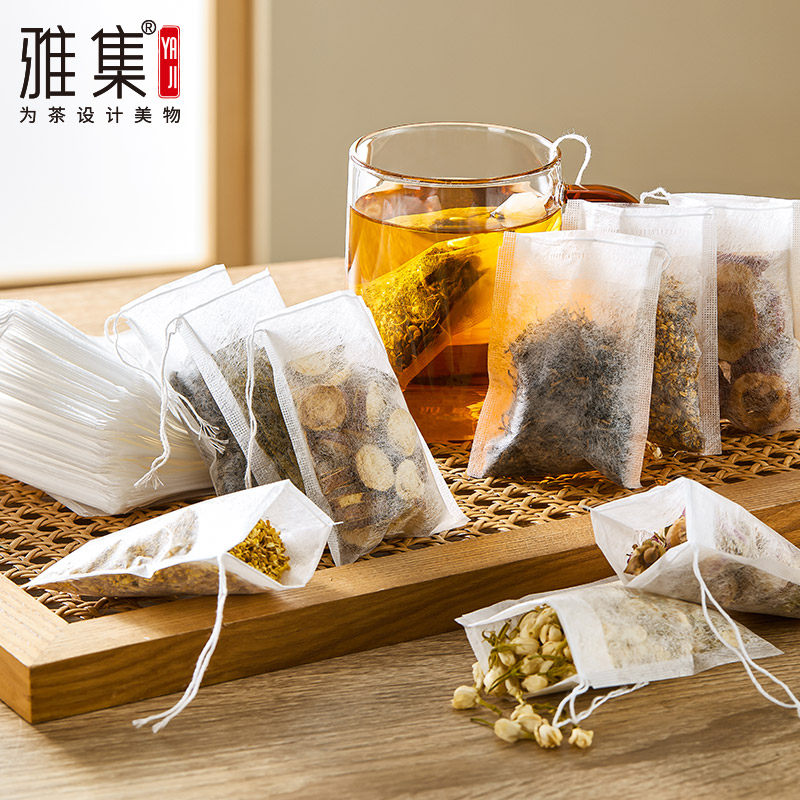 雅集茶具茶包袋玉米纤维泡茶袋子小包一次性食品级茶叶过滤袋分装