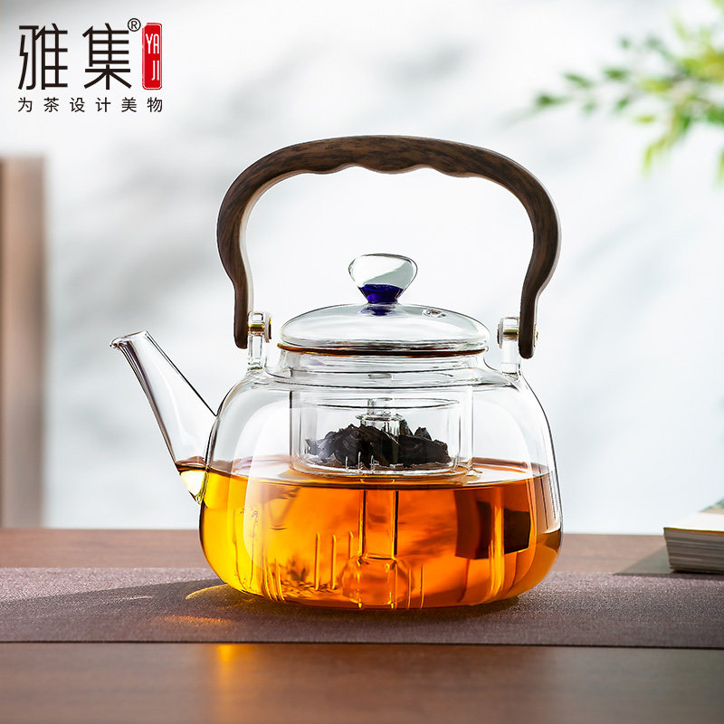 雅集新款提梁壶蒸煮两用图片