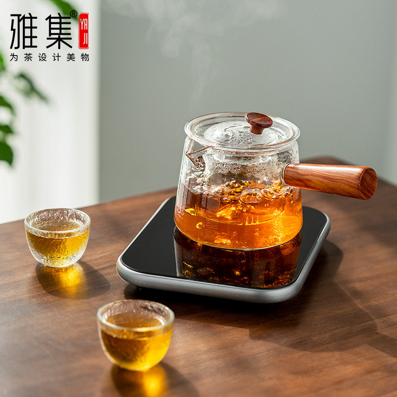 雅集微晶电陶炉茶炉茶壶保温垫热牛奶恒温保温加热烧水底座可调温