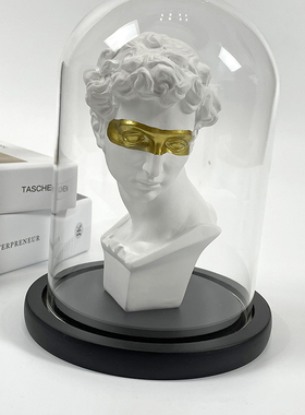 书柜玻璃罩简约现代风软装饰品