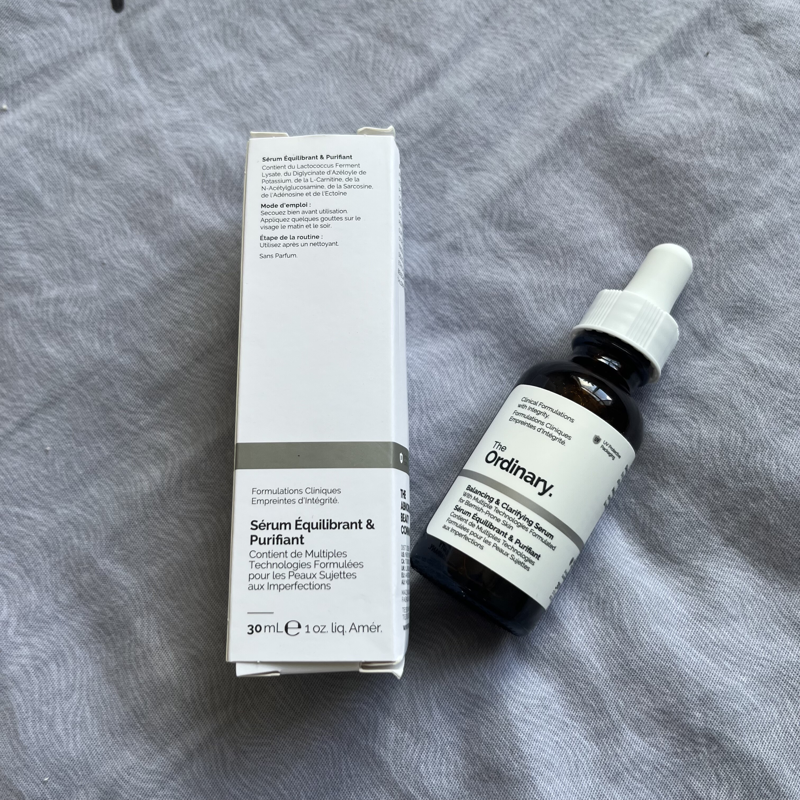新品 The Ordinary/研度公式平衡清透精华温和净肤面部净肤精华液