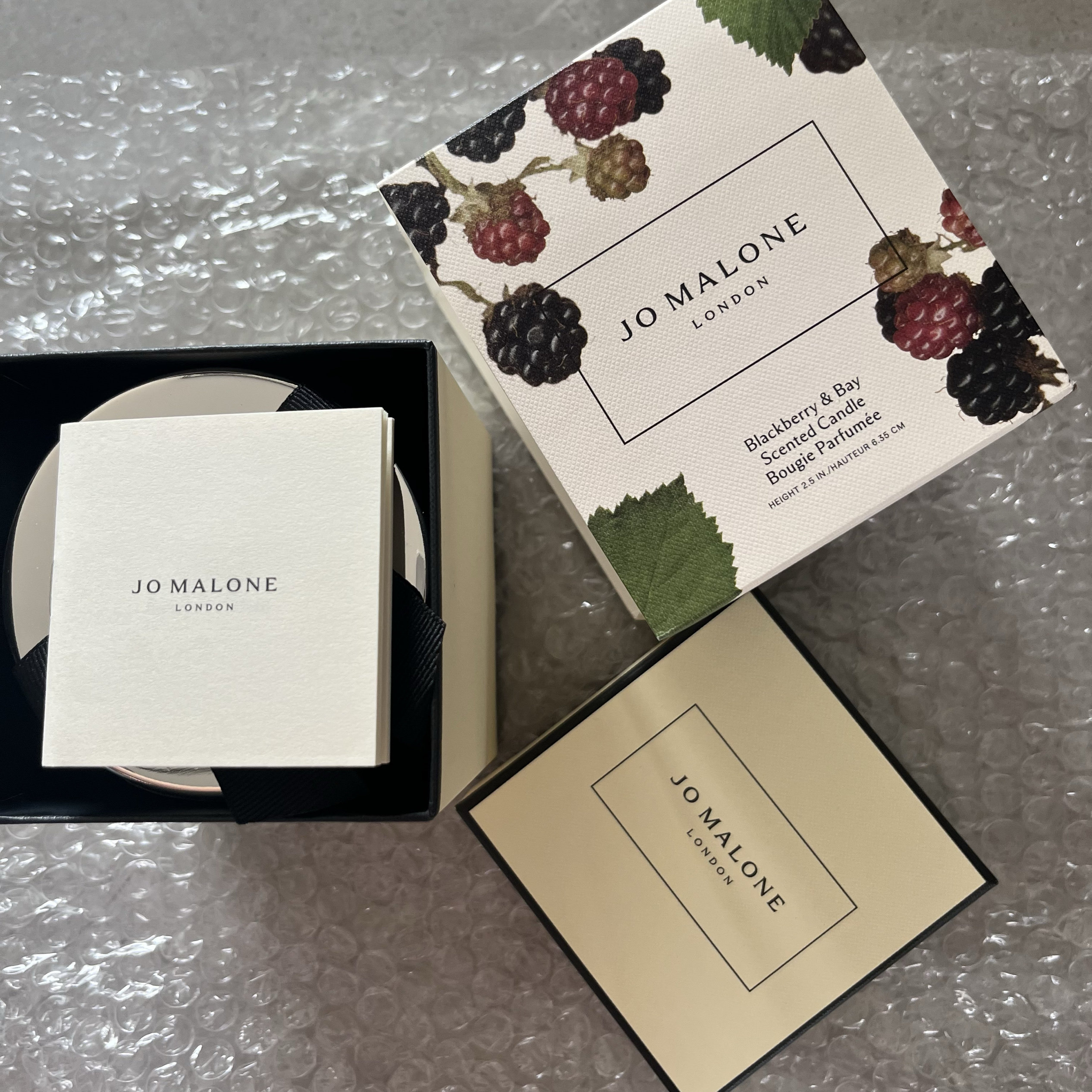正品JoMalone祖马龙祖玛珑香薰蜡烛200g英国梨蓝风铃青柠罗勒牡丹