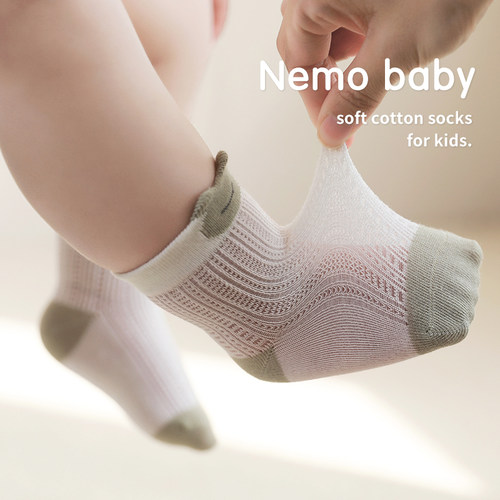 nemobaby宝宝袜子春夏季薄款