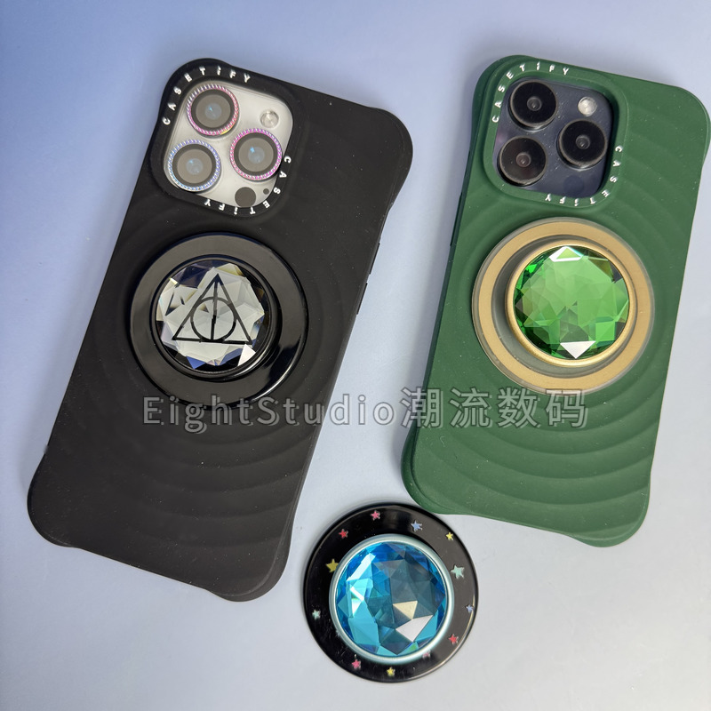 【死亡圣器宝石】冰面泡泡骚通用磁吸支架手机气囊啪嗒popsockets