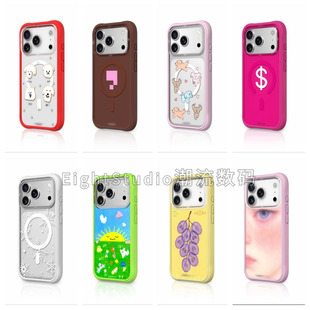 精选套装 超高品质可换背板强磁吸手机壳真液态波漾硅胶边框适用猿气手机壳适用iphone17promax苹果16Pro15P