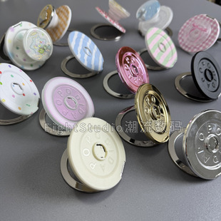 【站立磁吸底座-泡泡骚帽通用】手机气囊支架磁吸圆啪嗒kicou磁盘