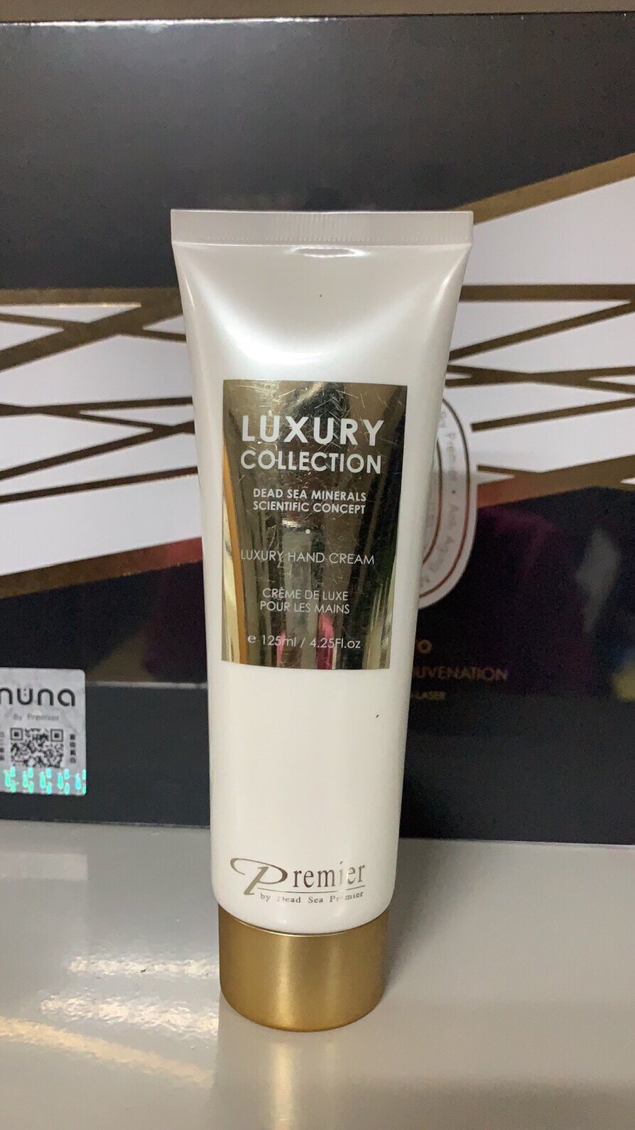 现货以色列死海品牌premier矿物质修复和身体乳多功能2选1护手霜