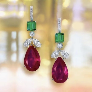 Drop Earrings with Fashion Cubic Bright Zirconia Women